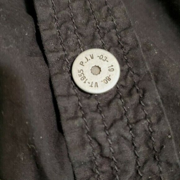 INC International Concepts Short Sleeves Polo Black Large - Picture 5 of 6